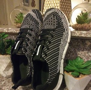 Ecco Intrinsic Danish Flex Knit / Leather Sneakers